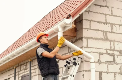 Pose et remplacement de gouttières à Calonges